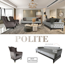 POLITE SOFA SET PIECE LIVING ROOM CHAIR FOR HOME FROM FACTORY WHOLESALE
